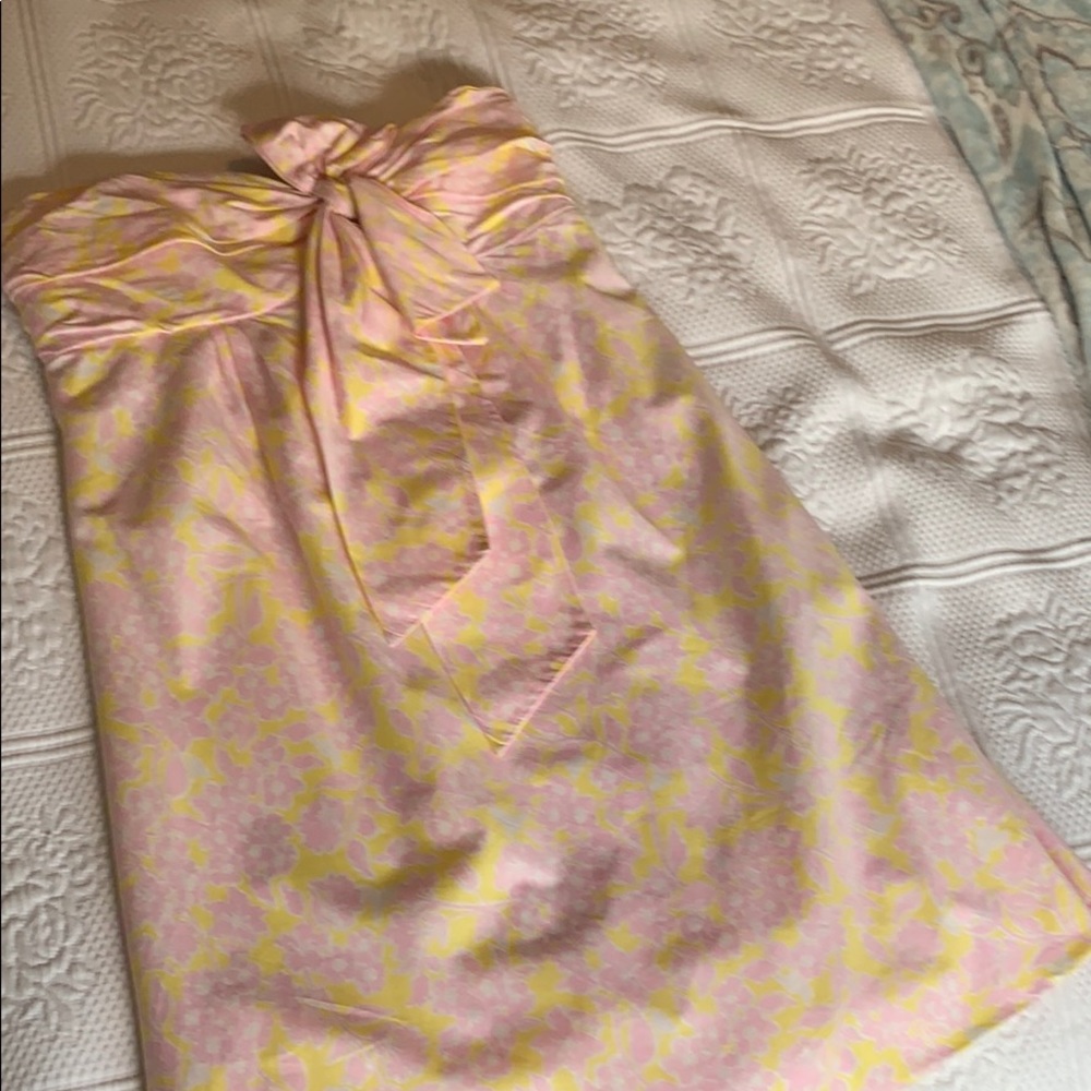 Lily Pulitzer strapless dress